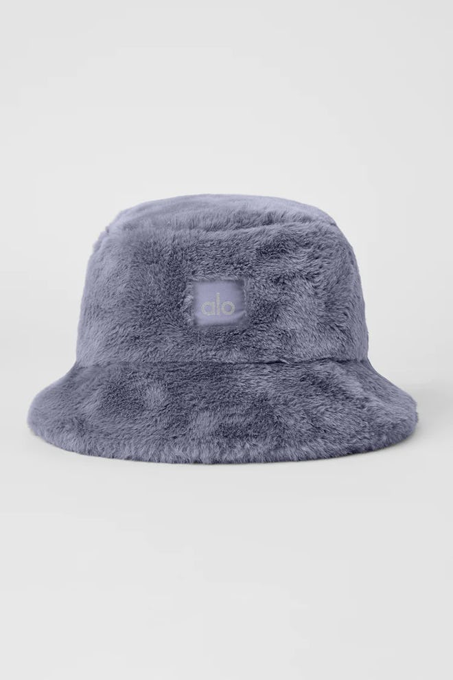 Alo Faux Fur Bucket Hat