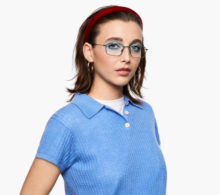 Emma Chamberlain x Warby Parker braswell glasses