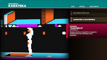 The Making of Karateka, Karateka II screenshot