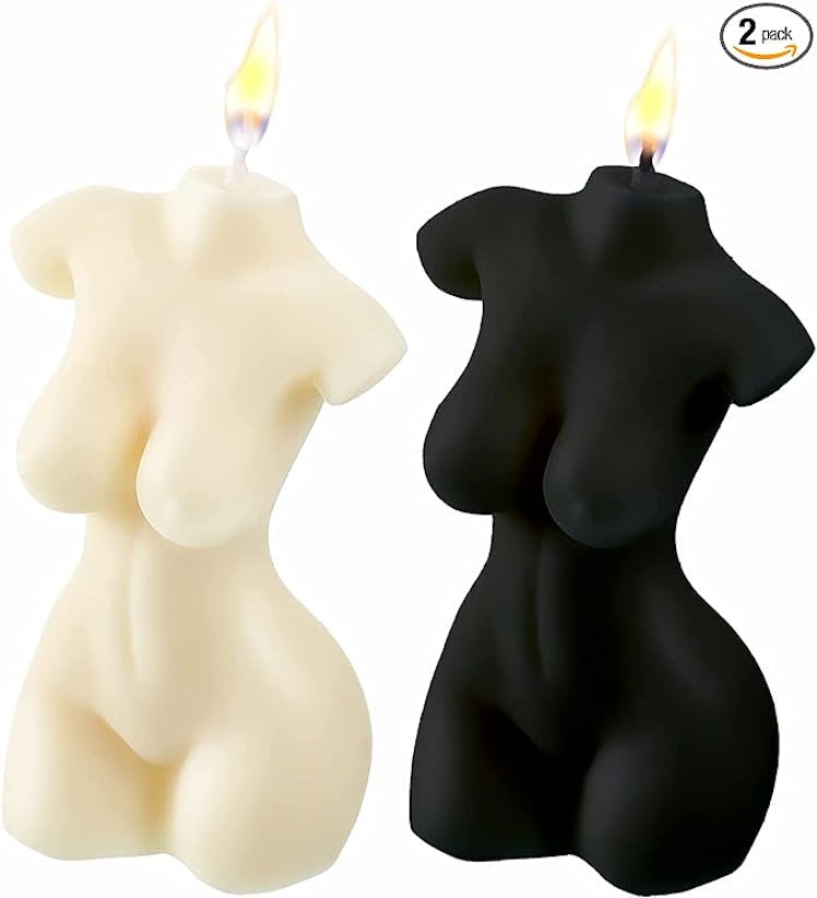 itechpanda Body Shaped Candles (2 Pieces)