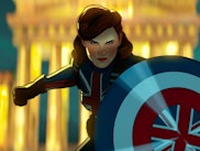 Captain Carter (voiced by Hayley Atwell) in Marvel's What If...?