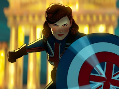 Captain Carter (voiced by Hayley Atwell) in Marvel's What If...?