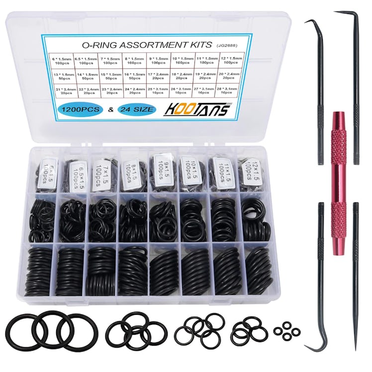 KOOTANS Nitrile Rubber O Ring Kit