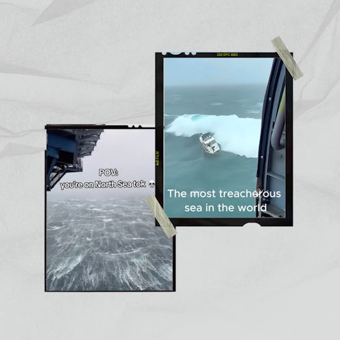 The North Sea has become TikTok's main character.