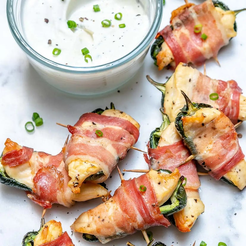bacon-wrapped chicken jalapeno bites
