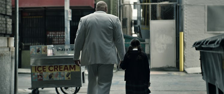 Kingpin and a young Maya Lopez in 'Echo'