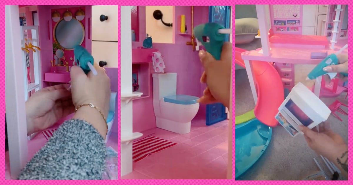 Barbie dream house toilet shop not working