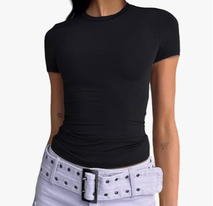 Abardsion Basic Going Out Crop Top
