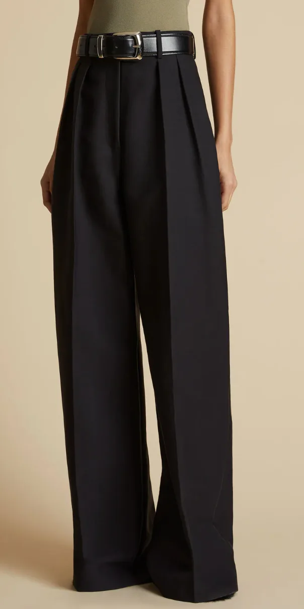 Anjelica Long Trousers - Black