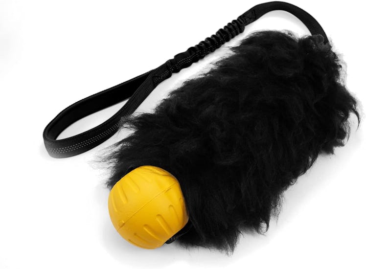HOWGO Dog Rope Toy With Rubber Ball