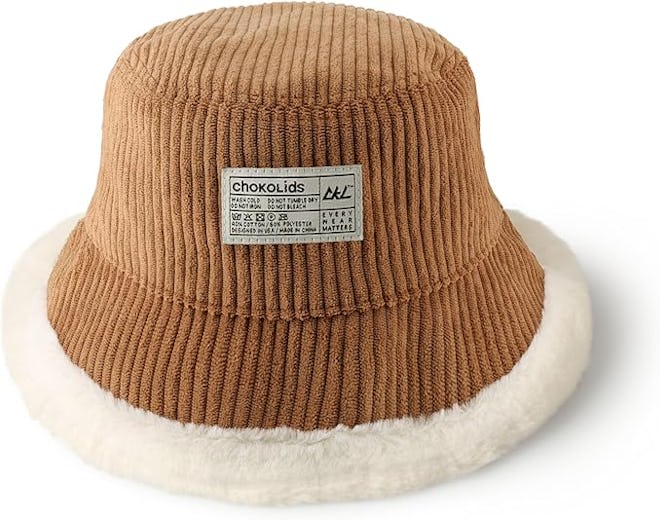 CHOK.LIDS Reversible Fur Bucket Hat