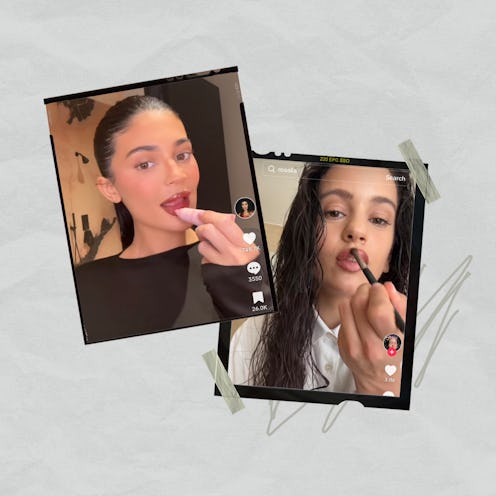 In 2023, celebrities like Kylie Jenner & Rosalia shared their favorite lip combos.