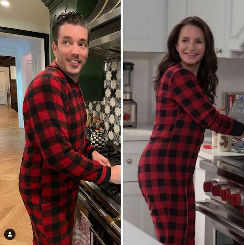 Jonathan Scott recreated an 'And Just Like That' outfit that Kristin Davis wore as Charlotte.