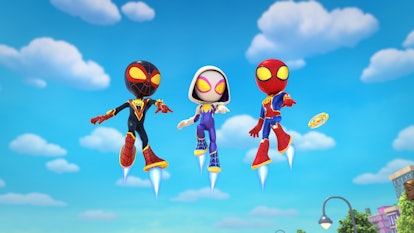 Meet Team Spidey Spidey and His Amazing Friends by Disney Books Disney  Storybook Art Team - Marvel, Spider-Man Books