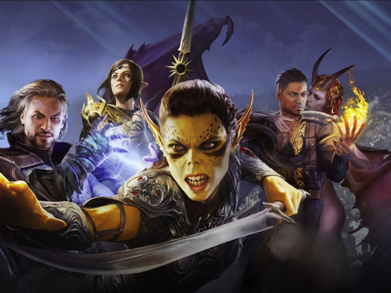 Baldur's Gate 3 key art