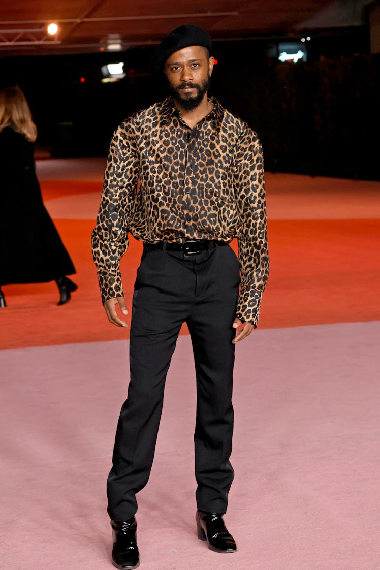 LaKeith Stanfield attends the 3rd Annual Academy Museum Gala at Academy Museum of Motion Pictures on...