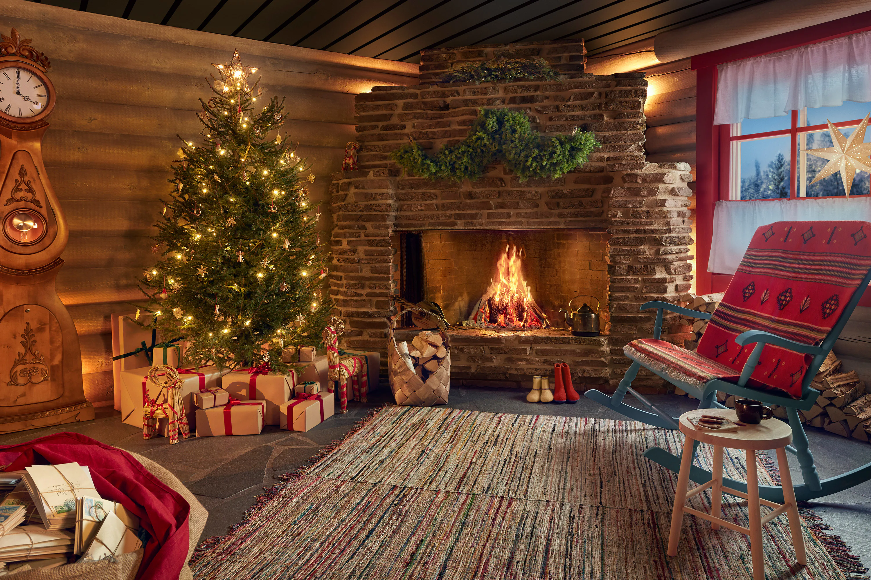 Santa’s Cabin In Rovaniemi, Finland Is On Airbnb For A Free Booking