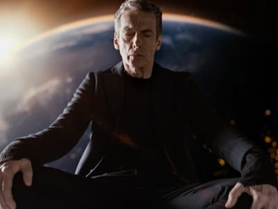 Peter Capaldi as the 12th Doctor in "Listen."