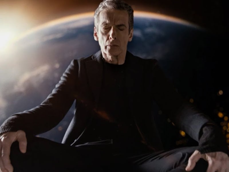 Peter Capaldi as the 12th Doctor in "Listen."