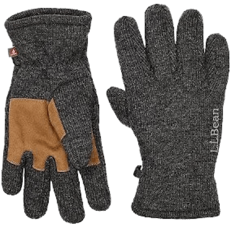 L.L. Bean Men's Windproof Wool Gloves