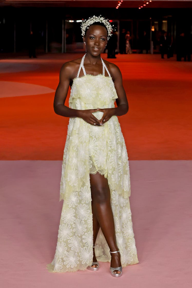 Lupita Nyong'o attends the 3rd Annual Academy Museum Gala at Academy Museum of Motion Pictures on De...