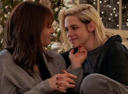 A scene from 'Happiest Season,' a lesbian holiday romcom.