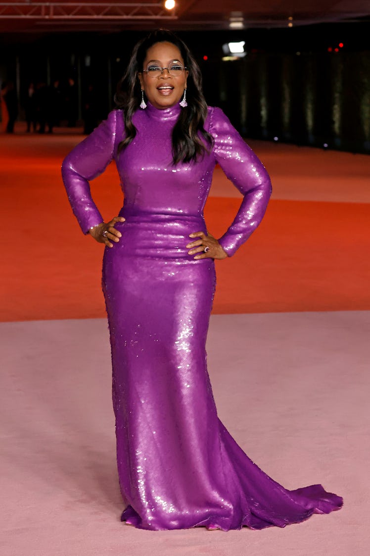 Oprah Winfrey attends the 3rd Annual Academy Museum Gala at Academy Museum of Motion Pictures on Dec...