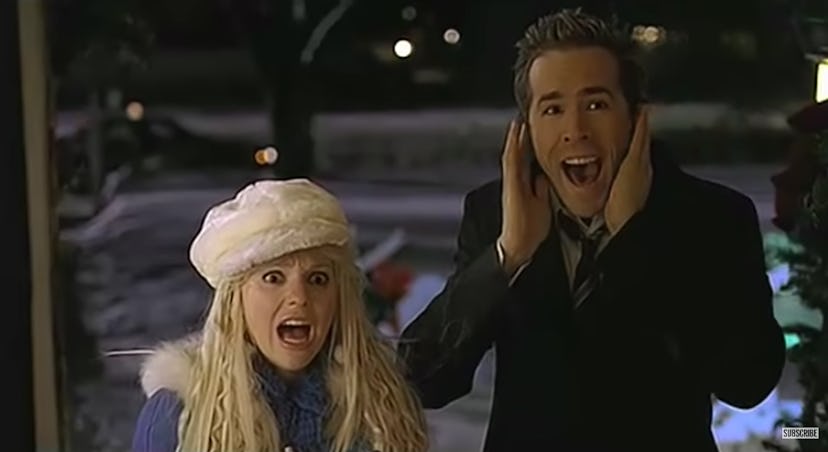 Anna Farris and Ryan Reynolds in 'Just Friends.'