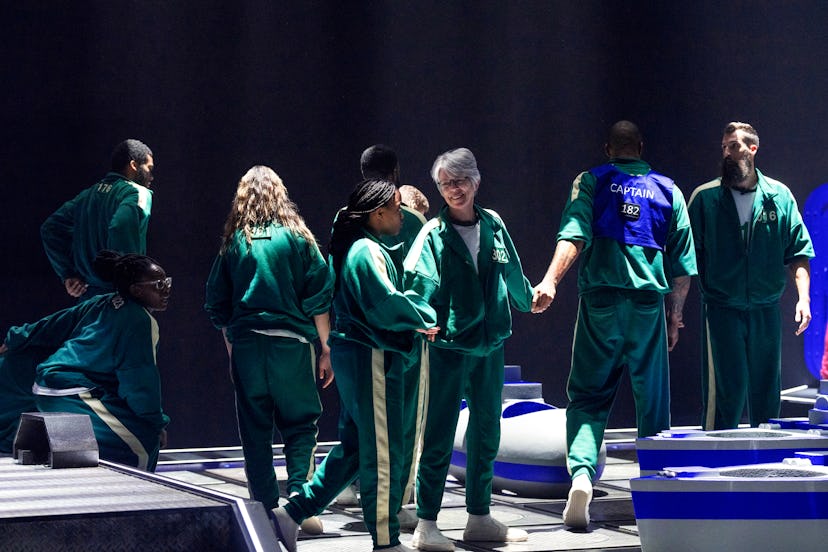 LeAnn & Trey were almost eliminated while playing Warships together on ‘Squid Game: The Challenge’