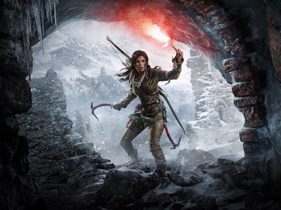 Rise of the Tomb Raider key art