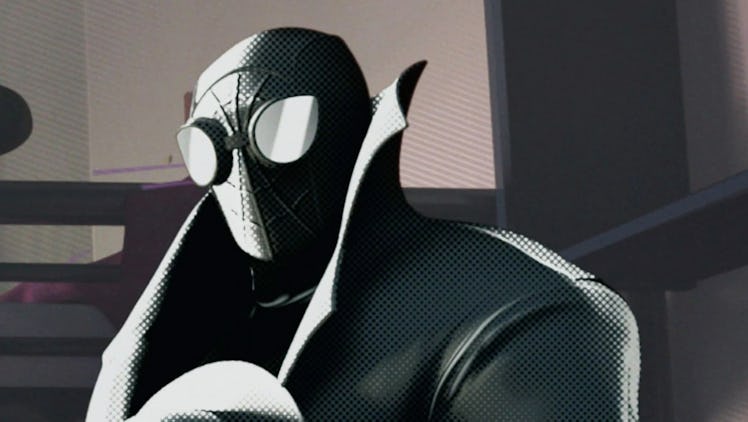 Nicolas Cage provided the voice for Spider-Man Noir in Spider-Man: Into The Spider-Verse.