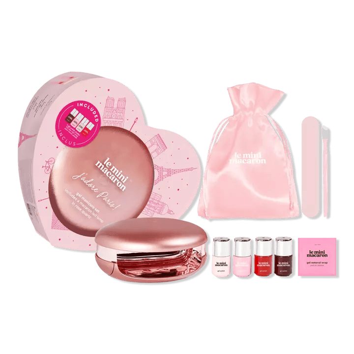 Le Mini Macaron J&rsquo;adore Paris! Deluxe Gel Manicure Set