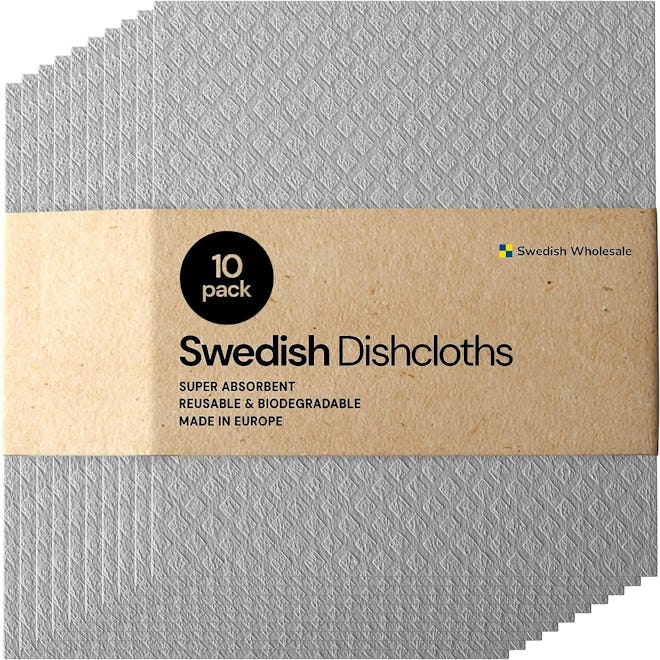 Swedish Wholesale Swedish Dish Cloths (10-Pack) 