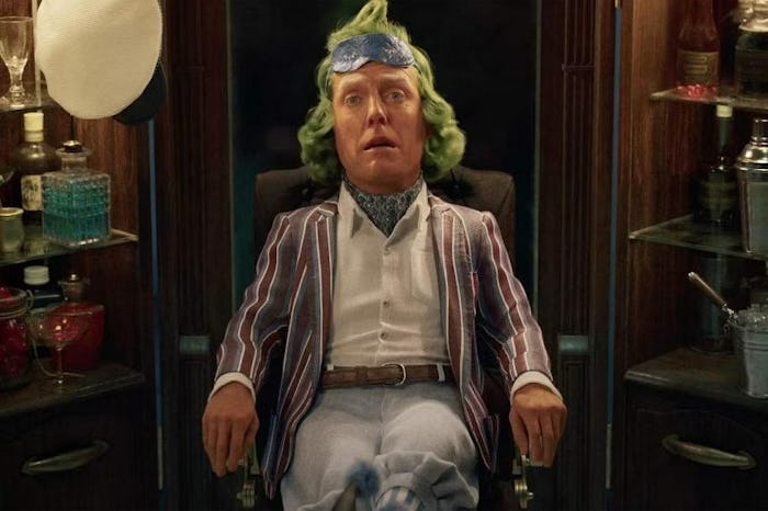 Hugh Grant did not love being an Oompa Loompa.