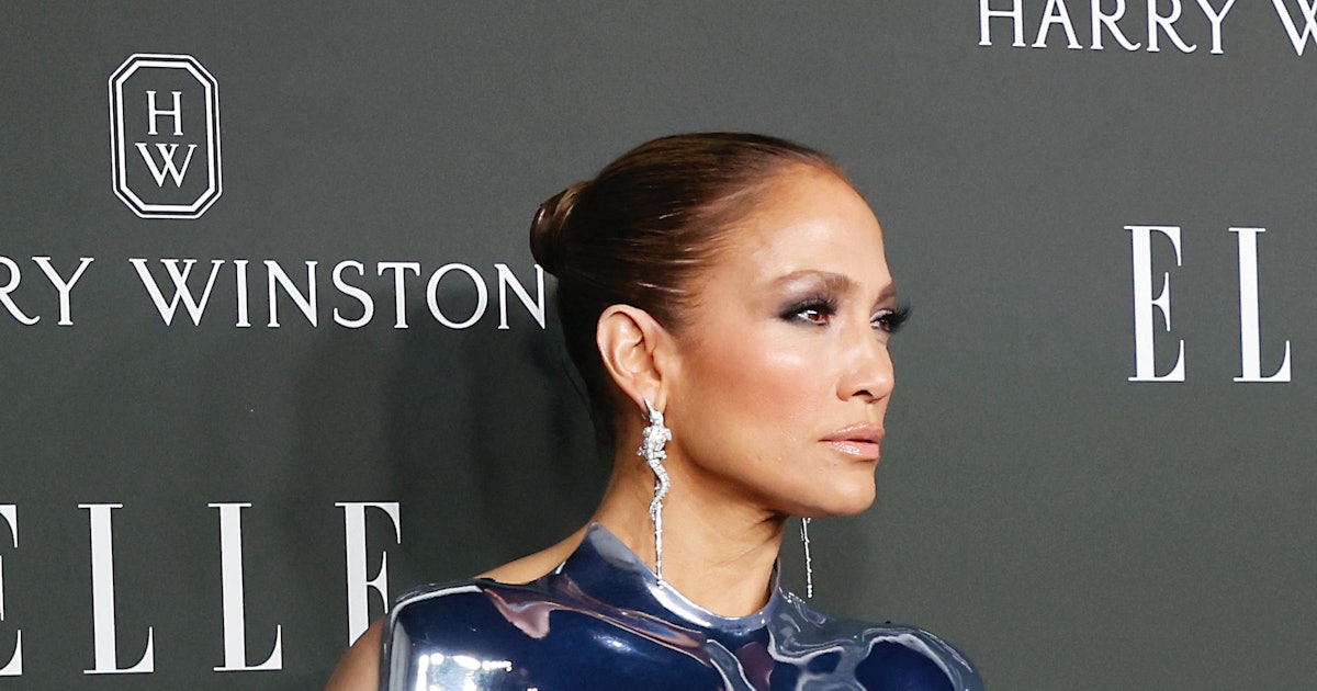 Jennifer Lopez's Robo Chic Breastplate Has Some Serious Underboob