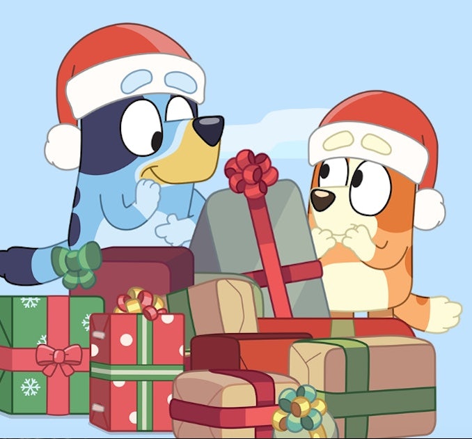 Free Digital 'Bluey' Countdown To Christmas Calendar Features So Many