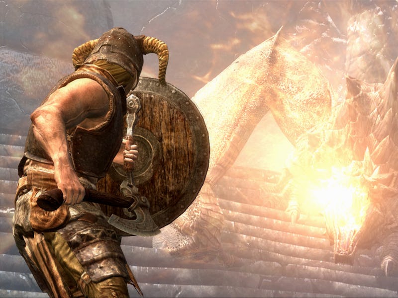 screenshot from Skyrim