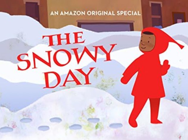 the snowy day is a good low-stimulation Christmas movie for kids
