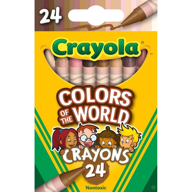 Crayola Colors of the World Crayons - 24 ct.