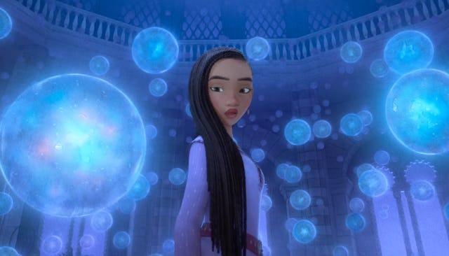 Still from the trailer for Disney's Wish