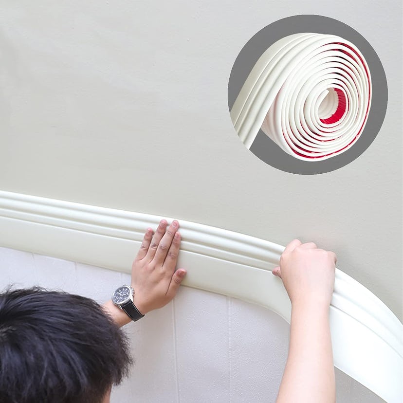 Gaahing Peel-And-Stick Baseboard Trim