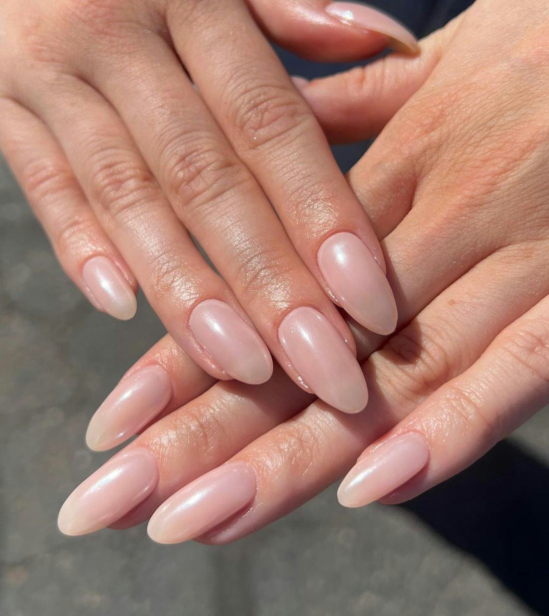 What Are "Bubble Bath" Nails? The Minimal Manicure Trend, Explained