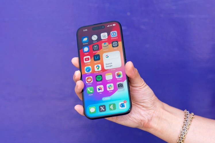 The iPhone 15 Pro Max.