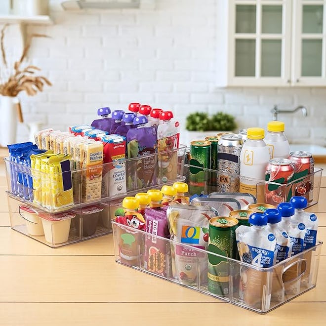 ClearSpace Plastic Pantry Organizer Bins (2-Pack)