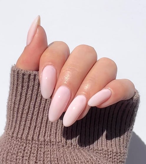 Bubble bath nails are a 2023 nail polish color trend that is perfect for balletcore girlies and fans...