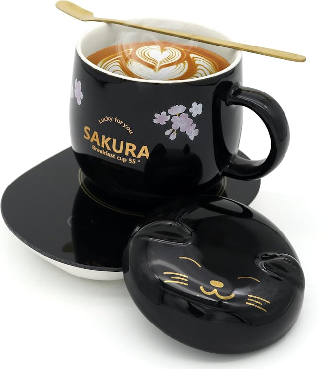 LIZHIGU Coffee Mug with Warmer