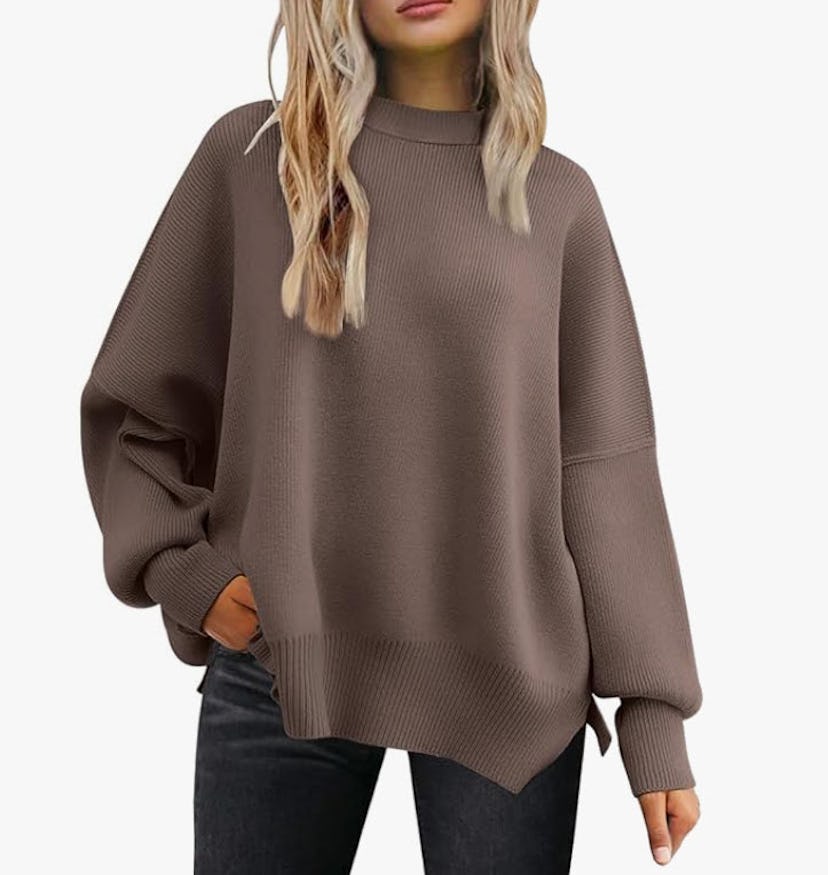 LILLUSORY Batwing Long Sleeve Sweater