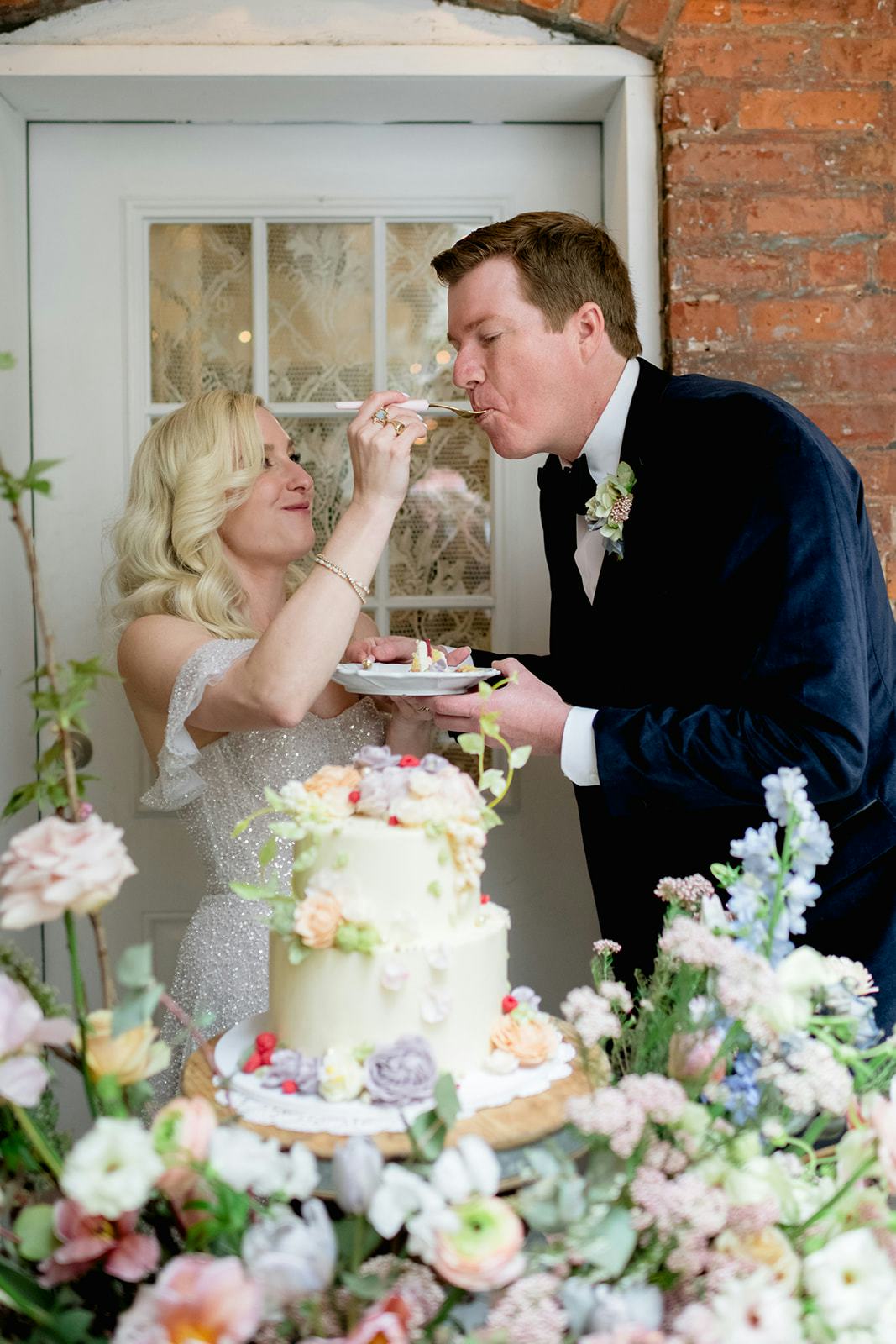 Event producer Xin Huang planned this wedding at Palma, a restaurant in New York City.