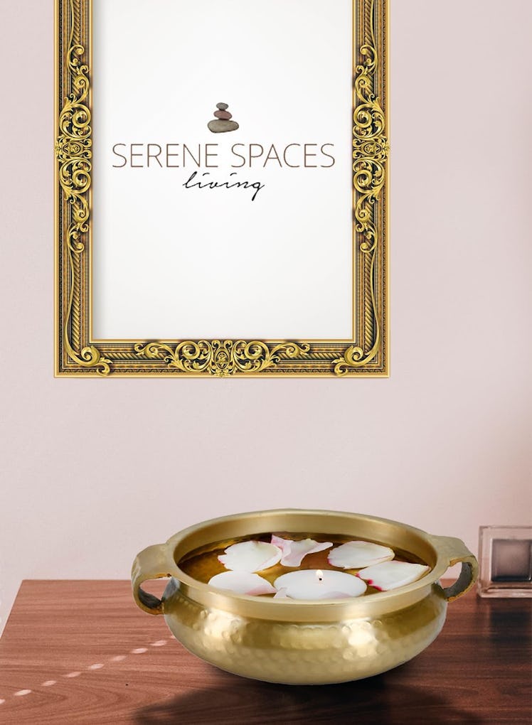 Serene Spaces Living Gold Handi Bowl