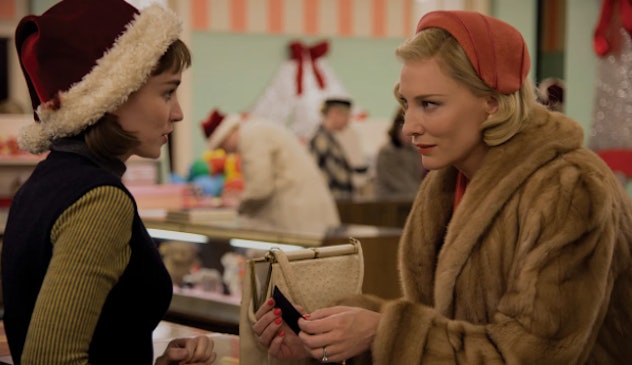 Rooney Mara and Cate Blanchett in 'Carol.'